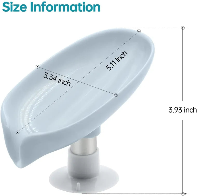 NewStyle Leaf-Shaped Soap Holder