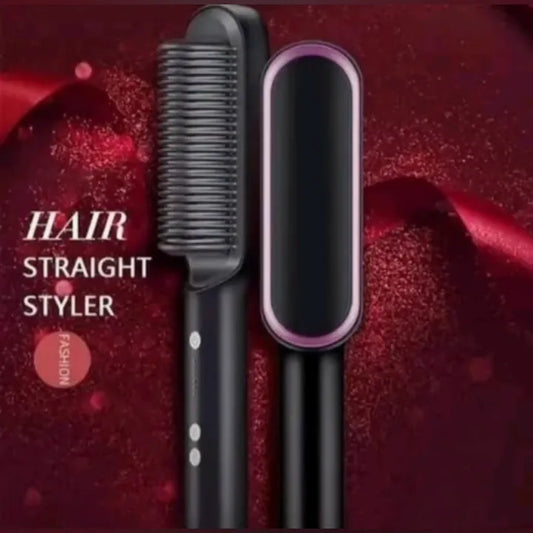 2-in-1 Electric Hair Straightener & Curler