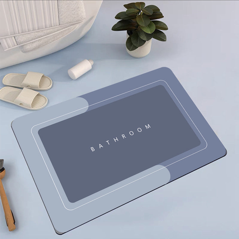 Dazzin - Bathroom Mat - Super Water Absorbent - Quick Drying Water Soak