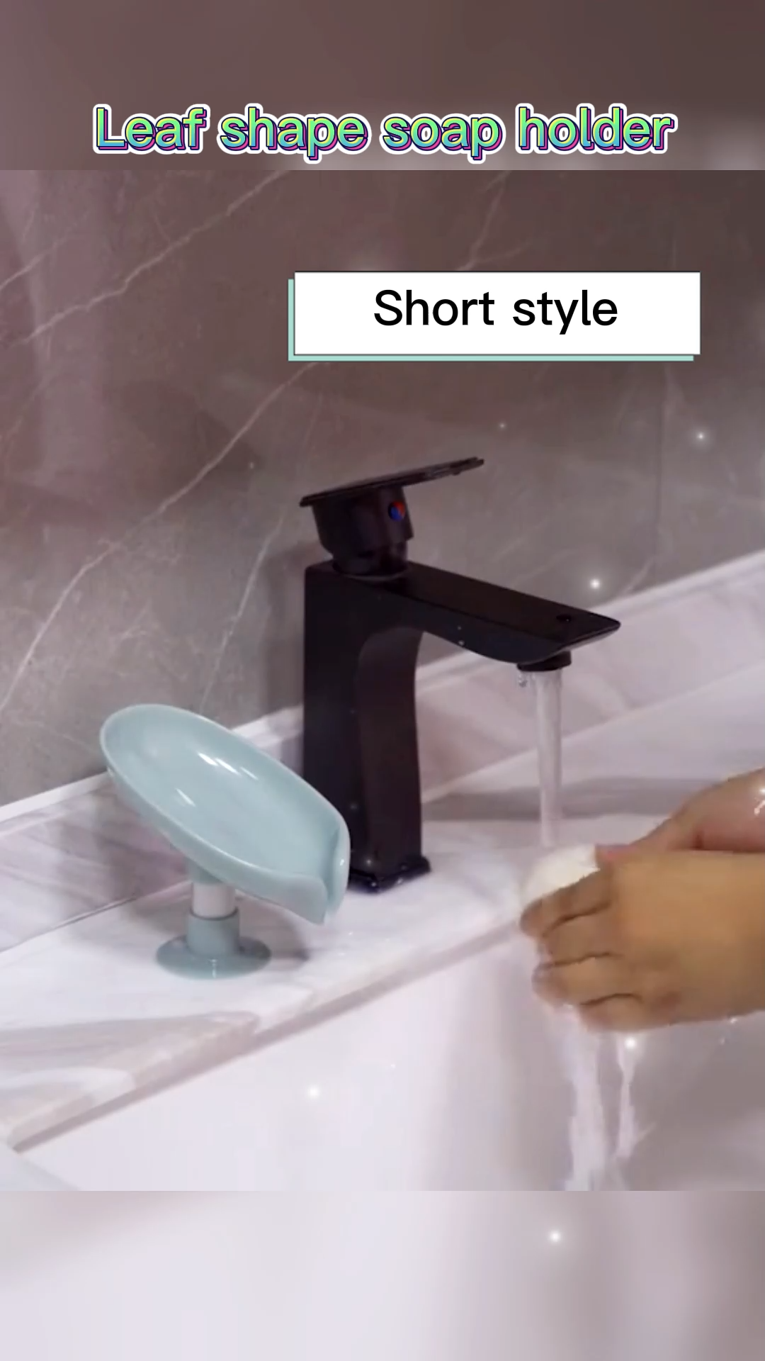 NewStyle Leaf-Shaped Soap Holder