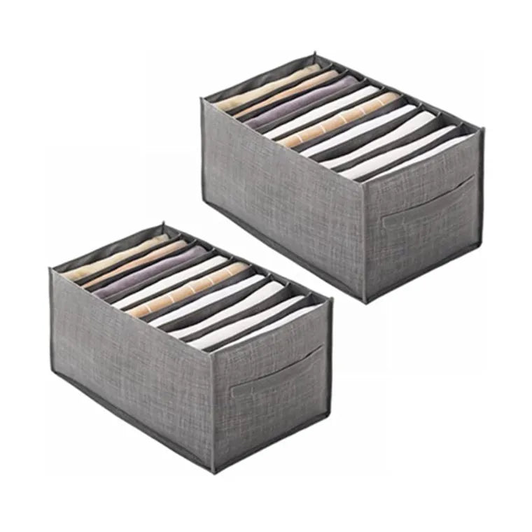 6 Grids Washable Wardrobe Clothes Organizer,
