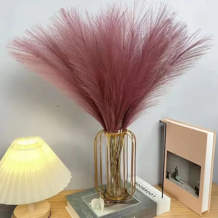 10PCS Fake Pampas Grass