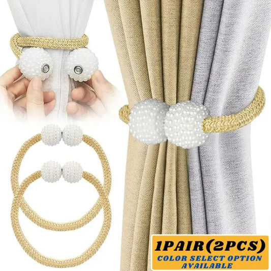 2 PCS Magnetic Curtain Tiebacks