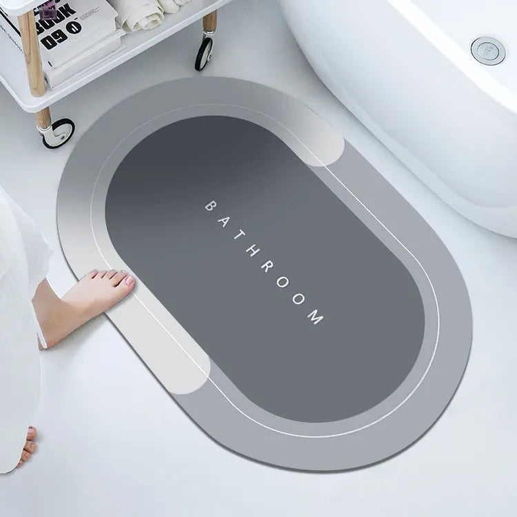 Dazzin - Bathroom Mat - Super Water Absorbent - Quick Drying Water Soak