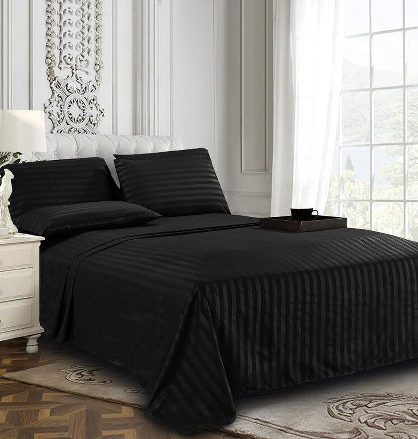 Bed Sheets Double Egyptian Cotton Single & King Size